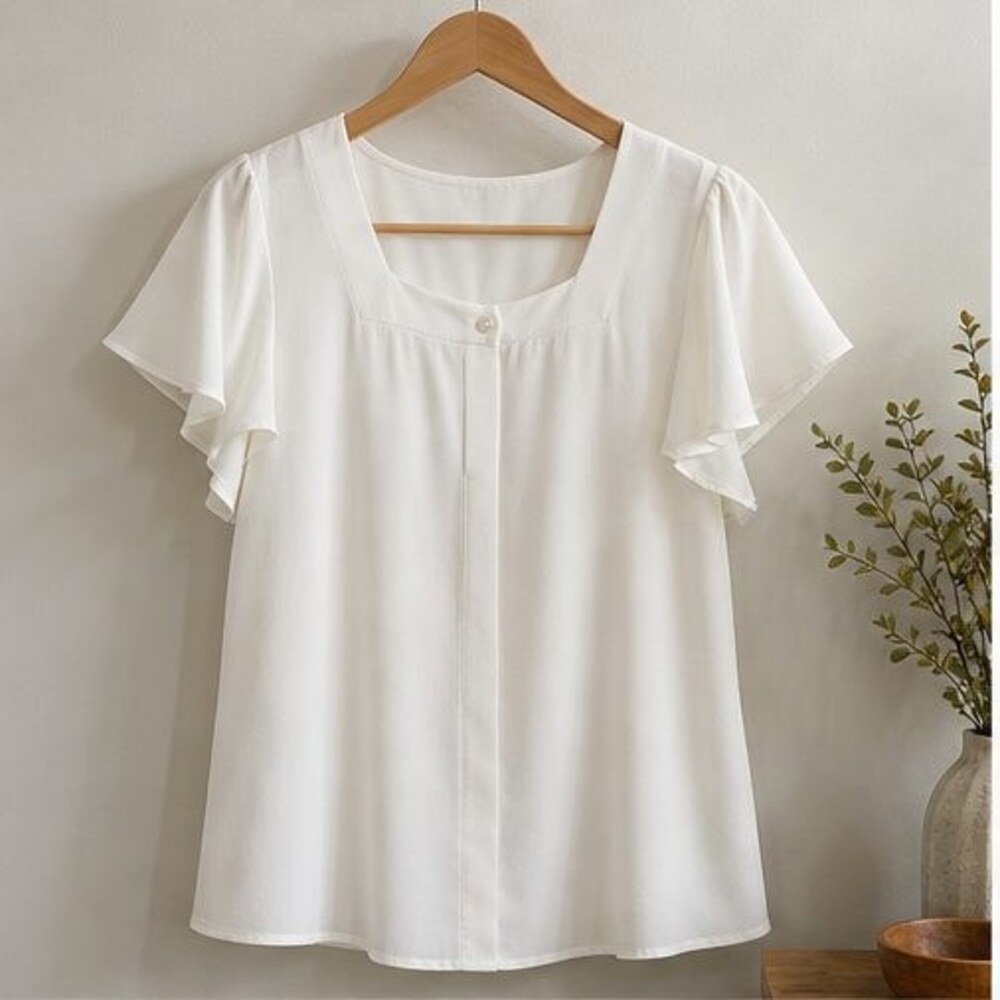 Ivory Tunic Blouse